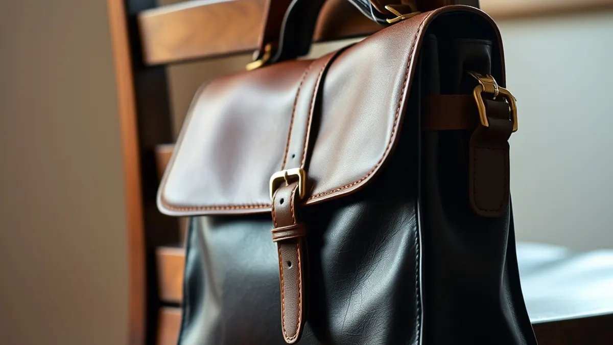 Comment laver une besace en cuir