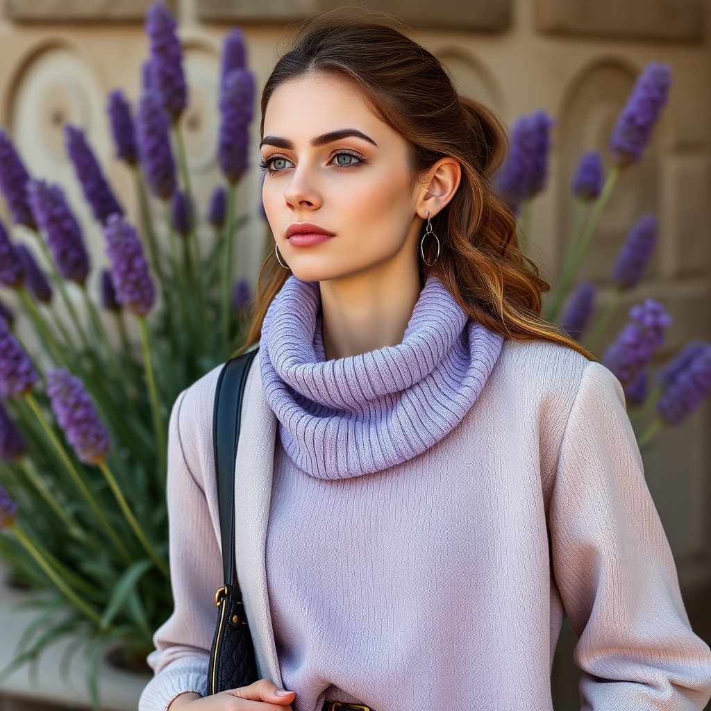 #sac en cuir MUSSET violet grain naturel