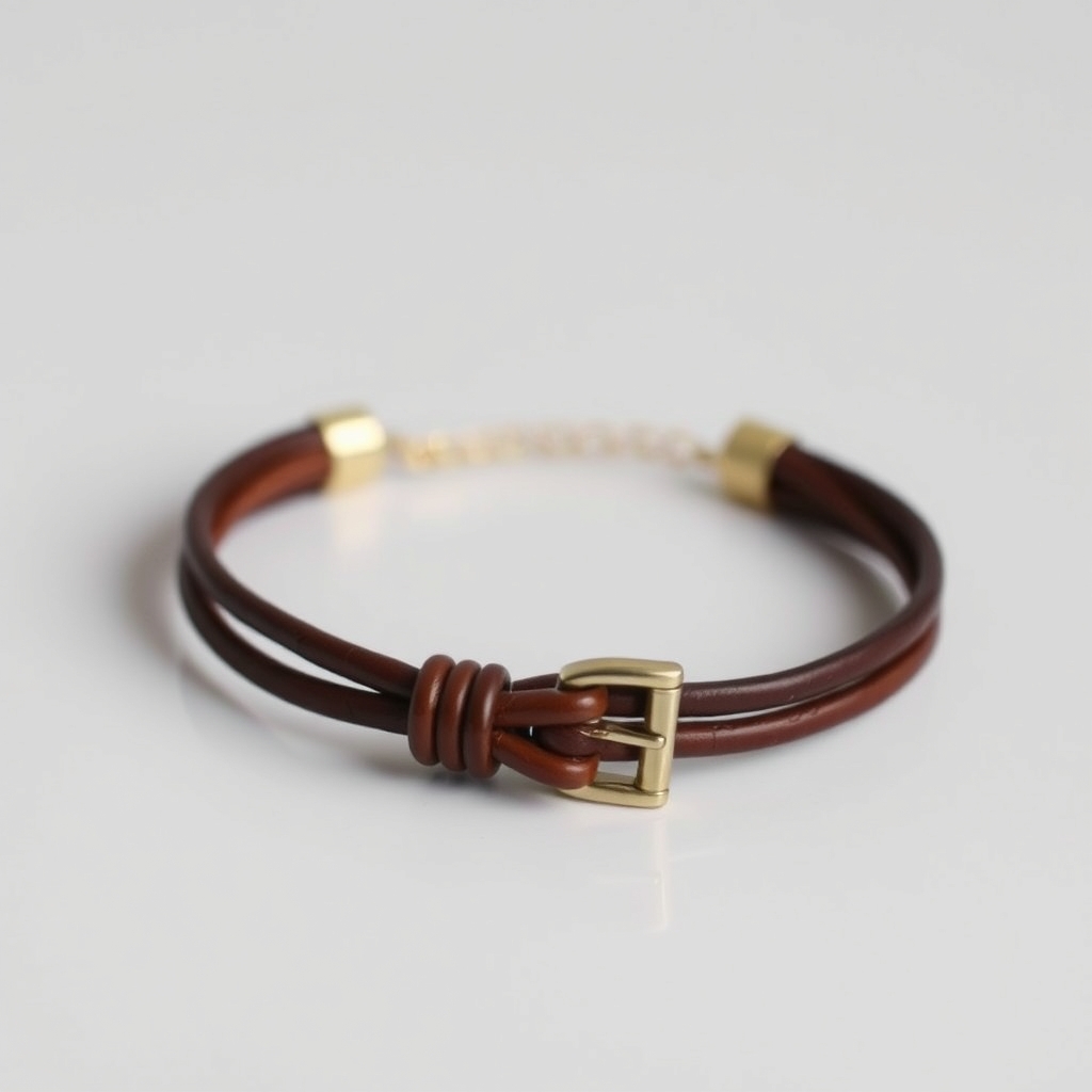 boucle Jina nickelée