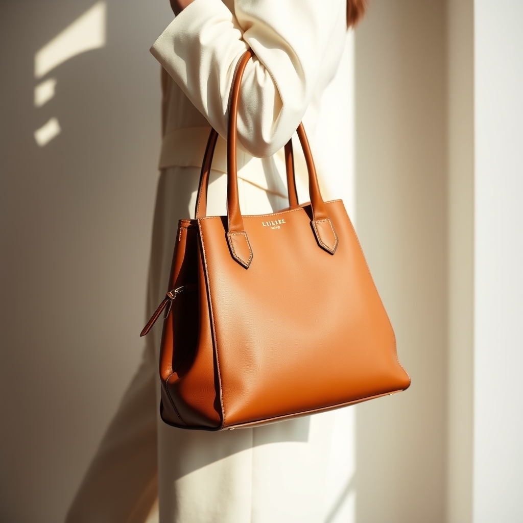 LILIE besace en cuir