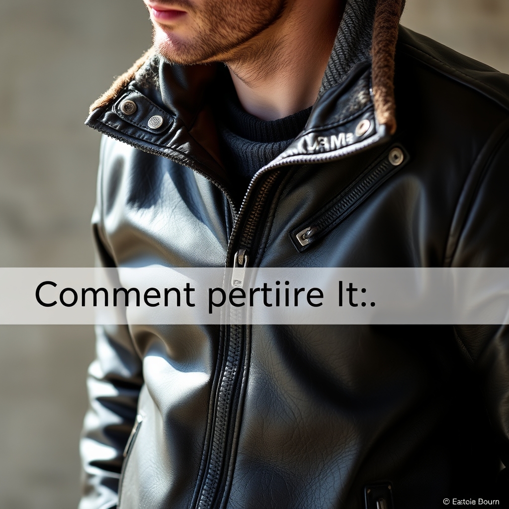 Comment prendre soin de son blouson en cuir : conseils et astuces