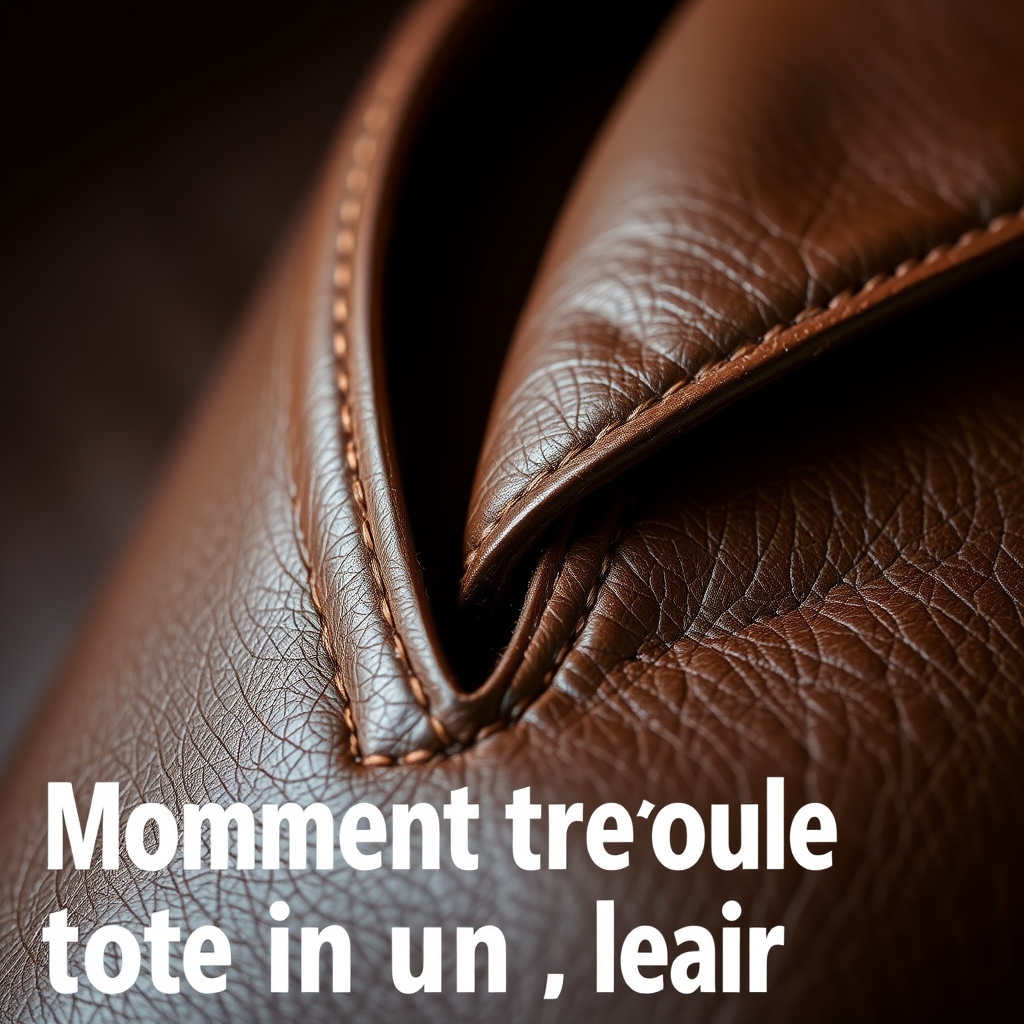 Réparer un trou dans un cuir : Guide complet