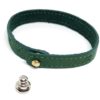 bracelet en cuir français vert JOVIA